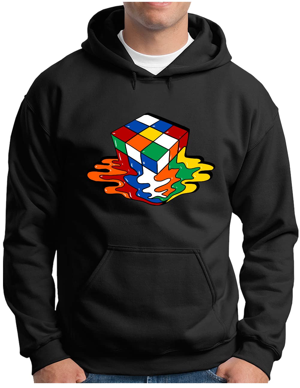 Pull à capuche Magic Cube idée cadeau original homme passionné de puzzle - 5
