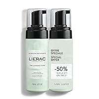 Lierac Mousse Detergente Viso Lenitiva e Purificante, per Tutti i Tipi di Pelle