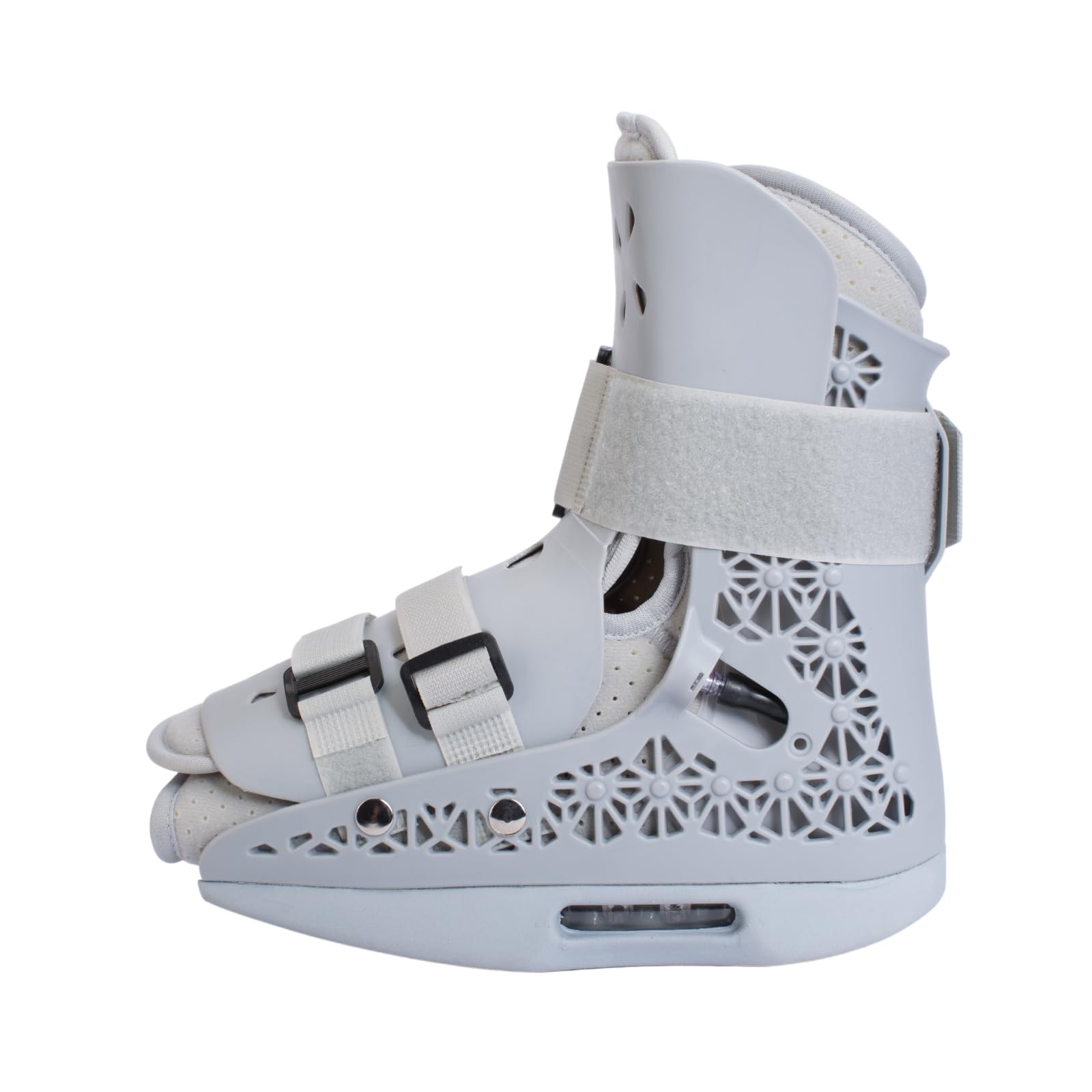 Air Cam Walking Fracture Boot, Medical Short Orthopaedic boot for Broken Foot Sprained Ankle, Inflatable Walker Brace for Post-Op Support (S)