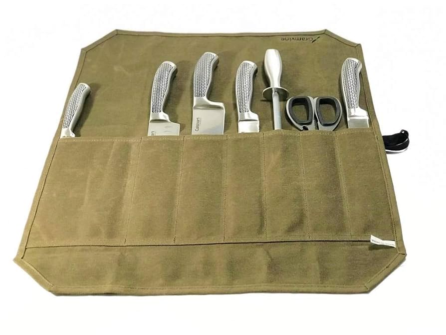 Alomejor Fork Holder Chef Tool Bag Chef Tool Wrap Bag