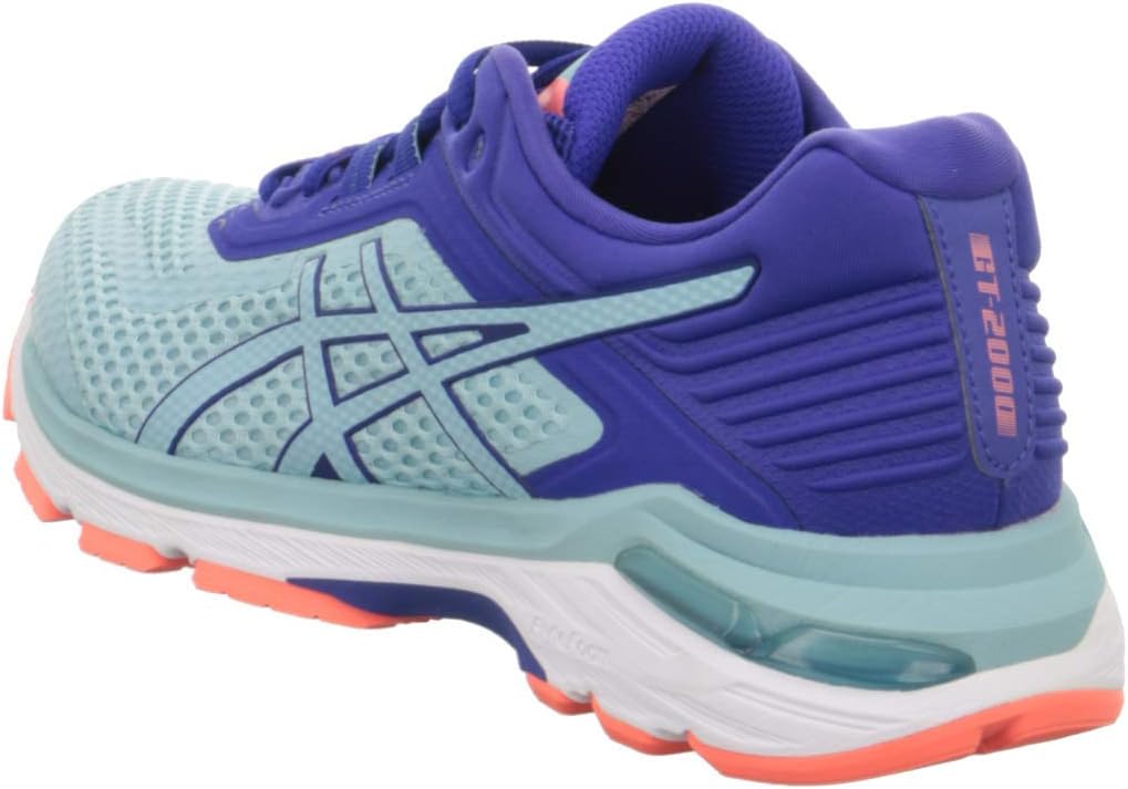 ASICS GT-2000 6 Women's Running Shoe 5 Blue (Porcelain Blue/Porcelain Blue/Asics Blue 1414)