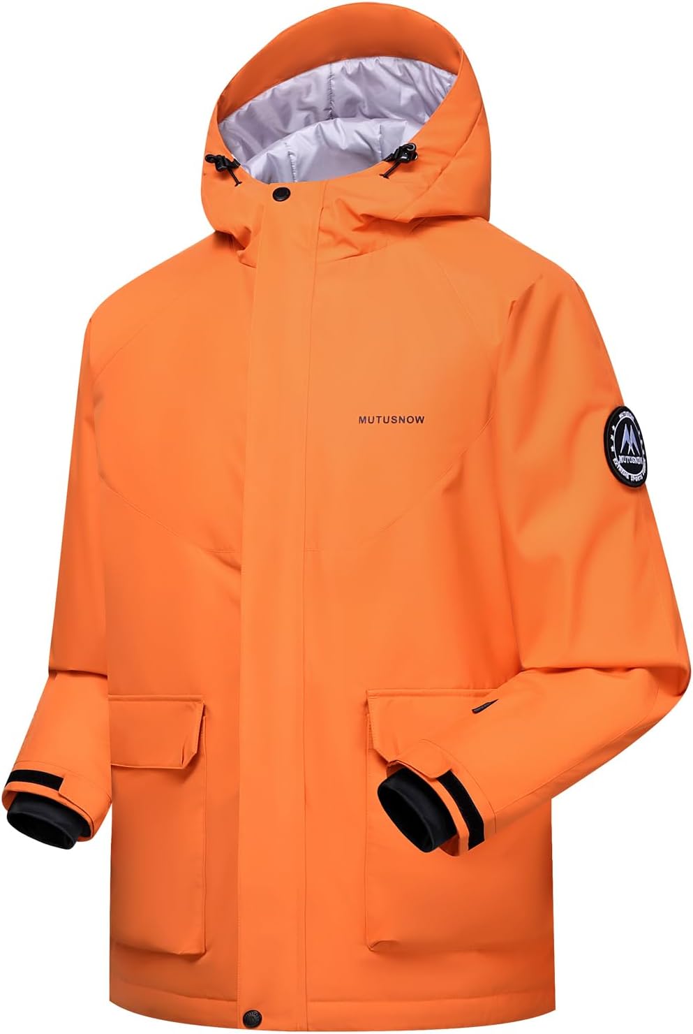 Women's Ski Jacket Waterproof Snowboarding Snow Coat, Insulated Winter Jacket with Hood