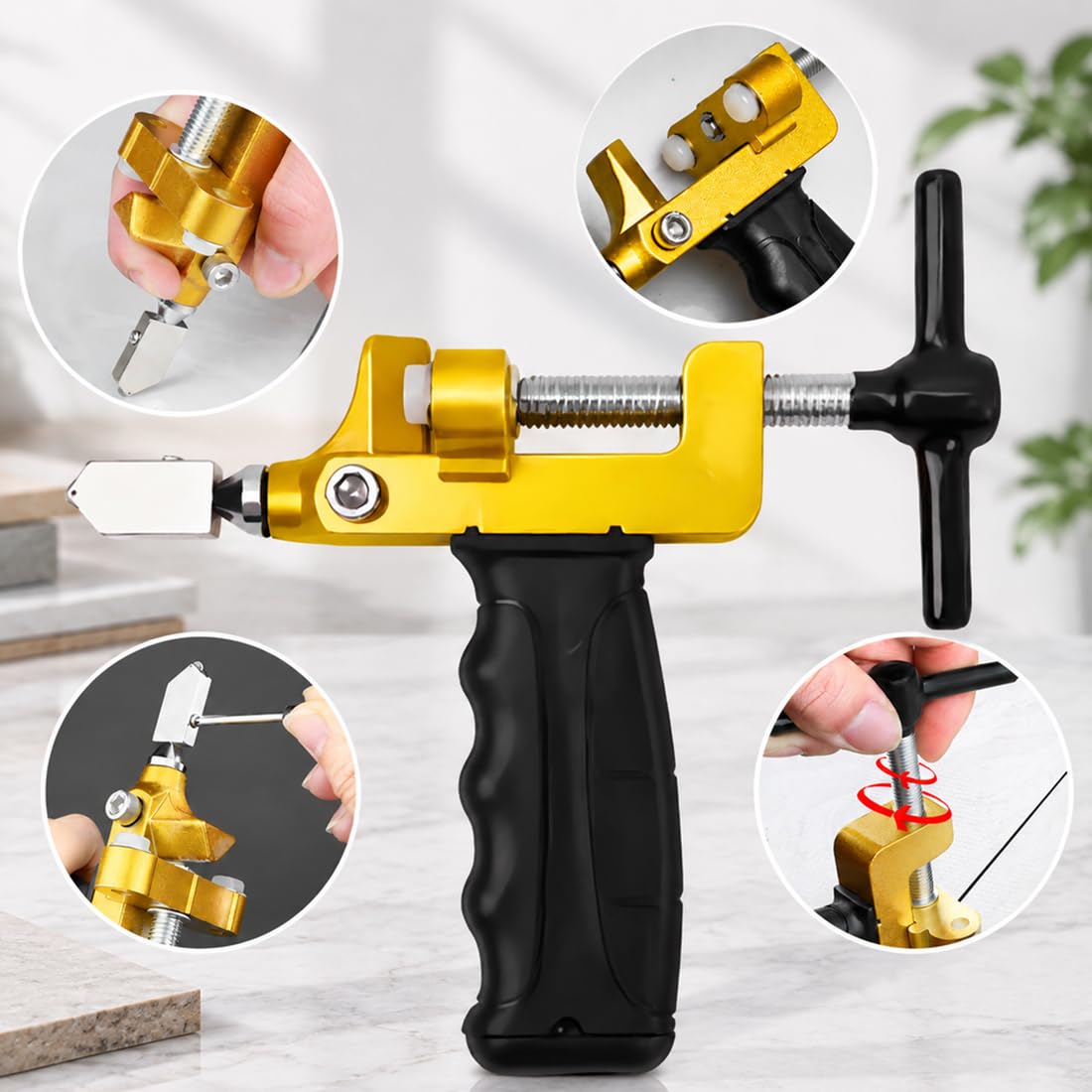 2-in-1 Glass Cutting Tool Kit - Pliers & Cutter -3 2-in-1 Glass Cutting Tool Kit - Pliers & Cutter -3