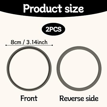 Rubber Seal Replacement for Owala Sliding Lid Coffee Tumbler 20/12OZ,Silicone Sealing Ring Gaskets Seal Parts Leak-Proof Water Bottle Lid,Compatible with Owala SmoothSip Slider FA0Y03