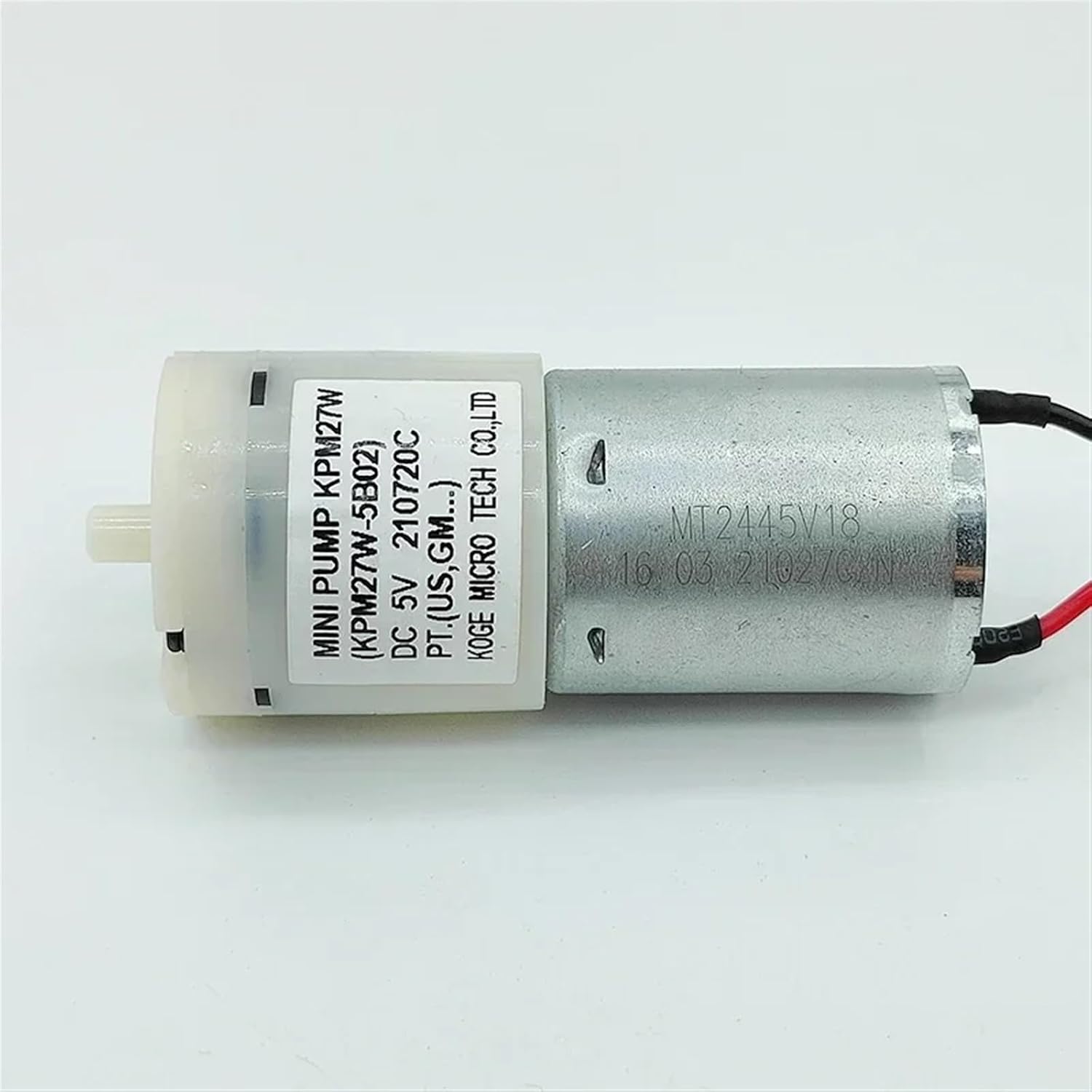 KPM27W Mini 370 Electric Motor Air Pump DC 5V 6V Micro Oxygen Pressure Pump Booster Inflator Aquarium Fish Tank Monitor DIY