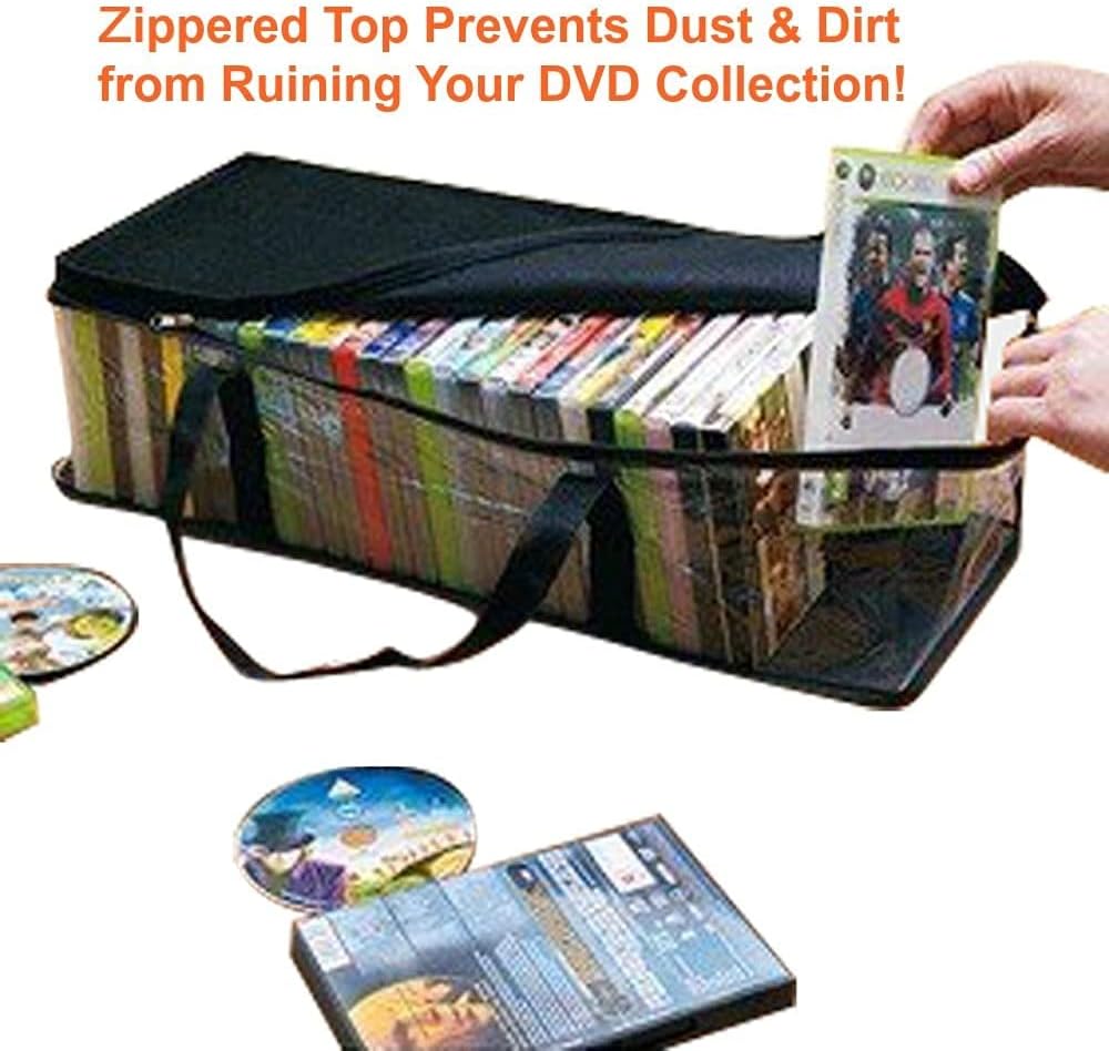 🔥 Flаѕh Sаlе Globalis Portable DVD Storage Bag, 4-Pack Stores 40 DVDs Each Bag Bеѕt Dеаl Prоduсt Globalis Portable DVD Storage Bag, 4-Pack Stores 40 DVDs Each Bag