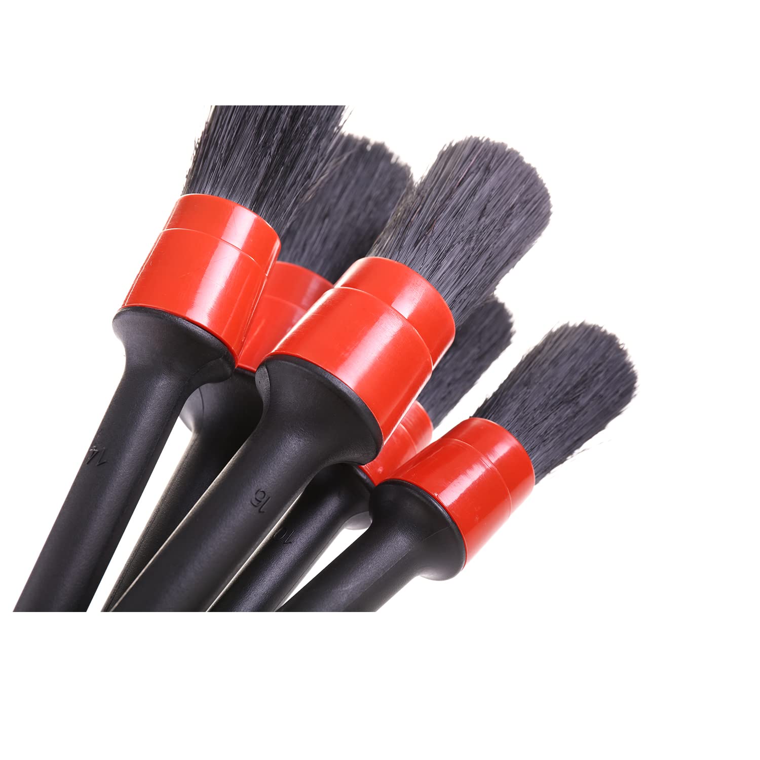Amazon.com: SGCB Auto Detailing Brush Set Premium Nature Boar Hair 