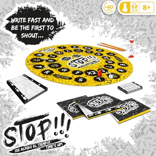 Stop Word Category Juego de Mesa Familiar Ages 8+ miniatura 3