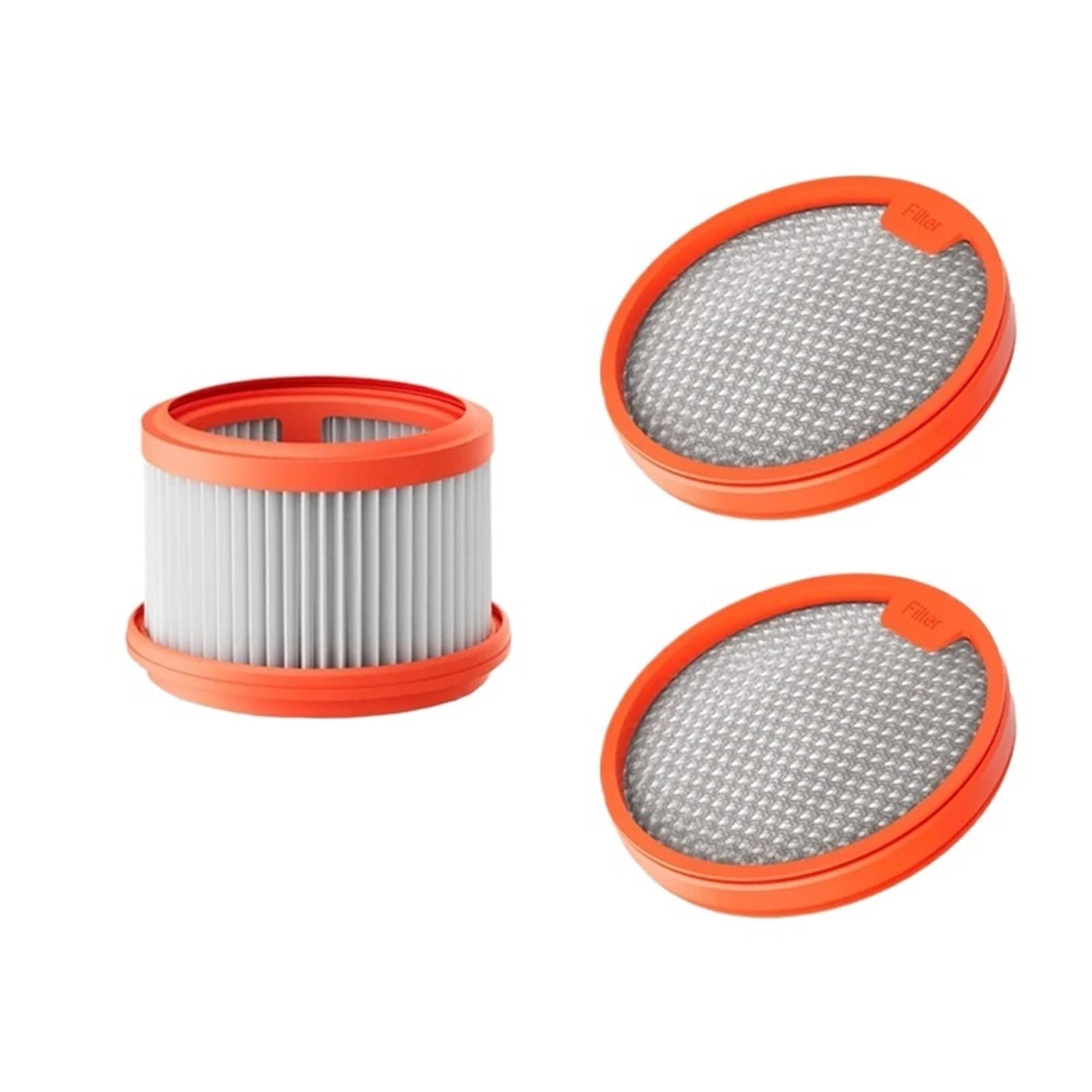 Filter-Set für Staubsauger G9, G9 Plus/G10, G10 Plus, waschbarer HEPA-Filter-Ersatz (hellgrau)