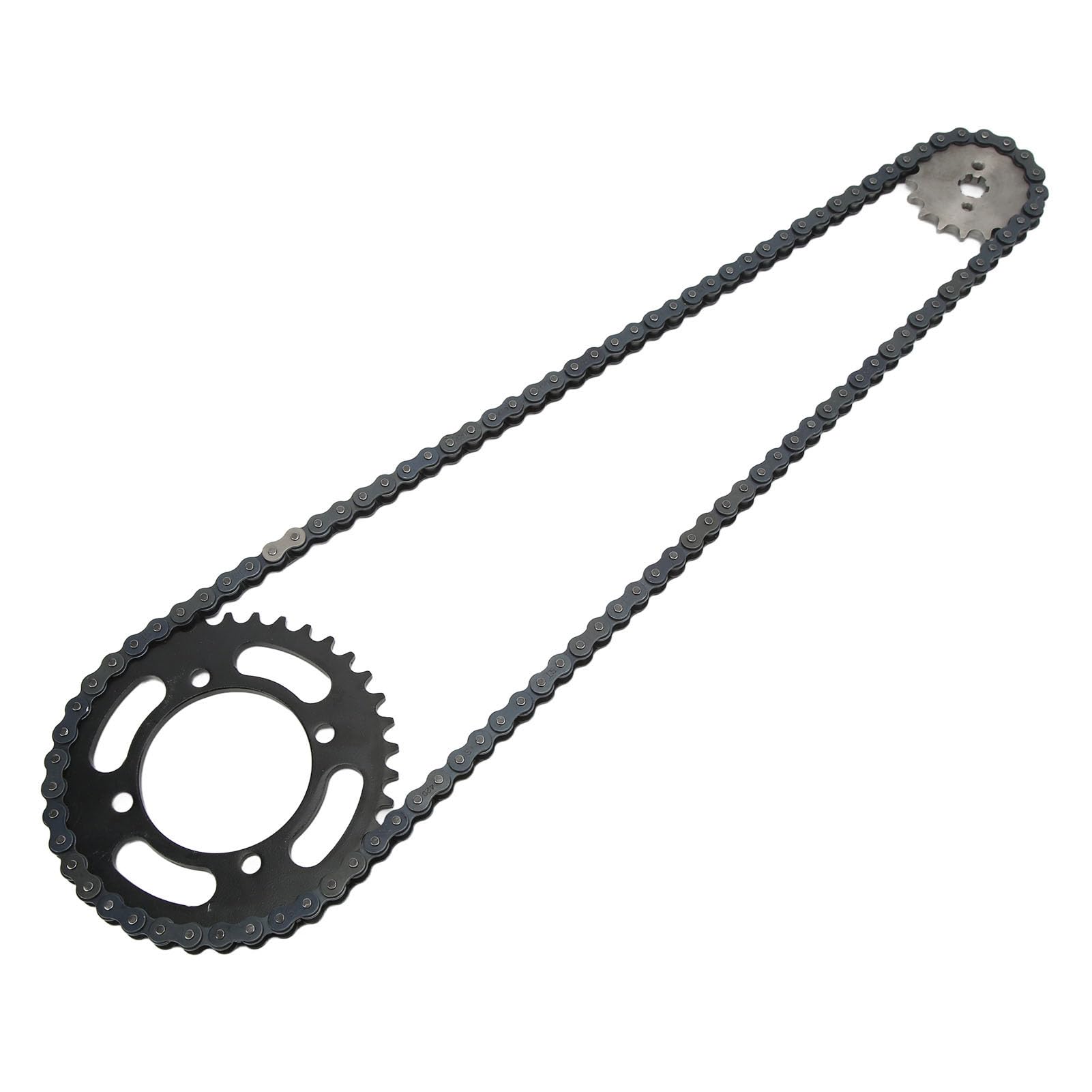 Kit de pignon de chaîne 420,résistant à la Rouille 420 17T Pignon arrière Traitement Thermique Universel Anti Usure Haute résistance pour 50 à 125 Dirt Mini Bikes