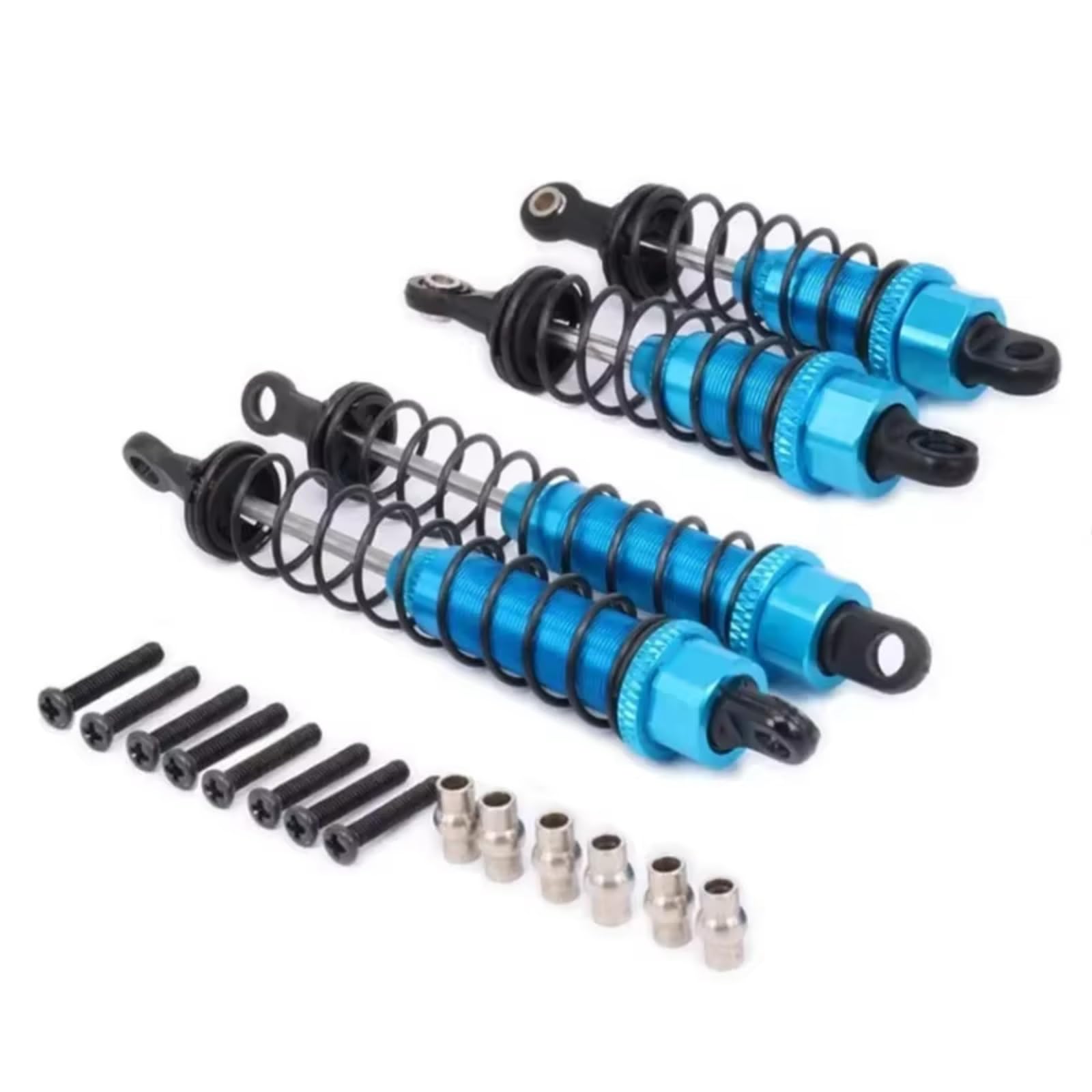 para Wltoys 12428 12423 12427 12429 FY-03 1/12 Amortiguador Aceite Metálico Coche Control Remoto Repuestos Actualización Accesorios Amortiguador Ajustable RC
