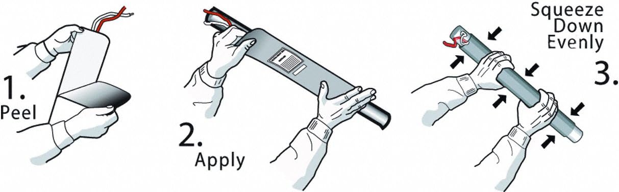 UltraHeat - 1/2" RV Fresh Water Supply Pipe Heater - AM-PH-513