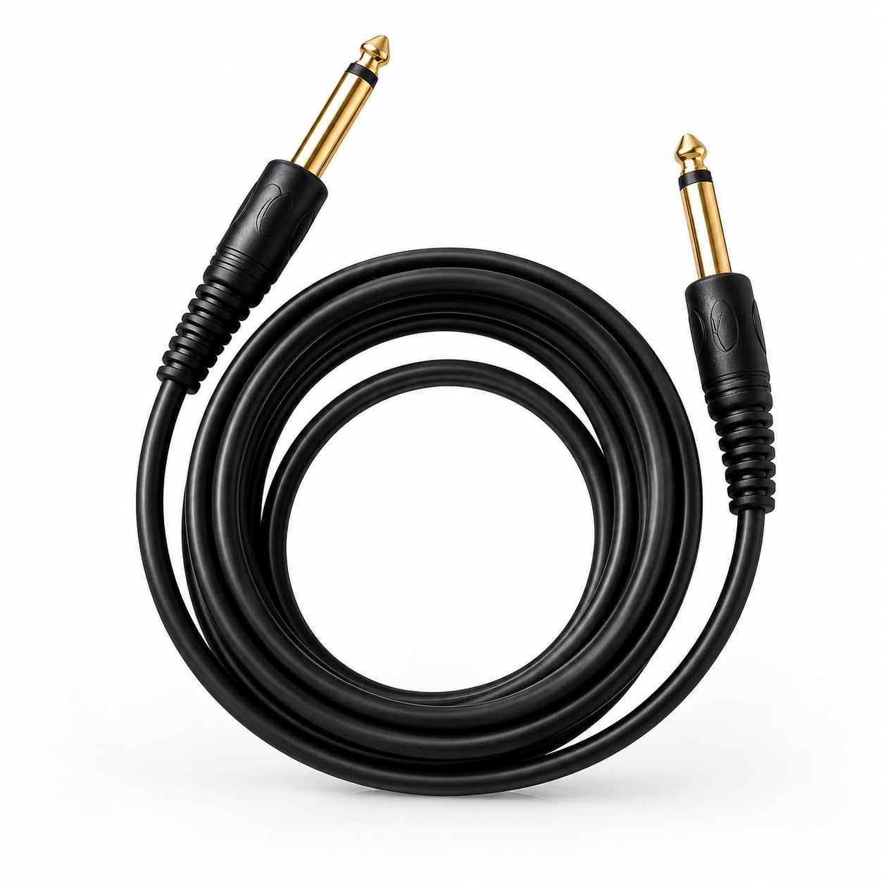 6.35mm Guitar Cable 1/4 Inch Instrument Cable 1.5 Meter (5 Feet) TS Mono Male to Male Audio Cable Metal Plug for Electric Guitar, Bass, Amplifier, Mixer, Keyboard, Mic Wire (Multi-Color)-image-18