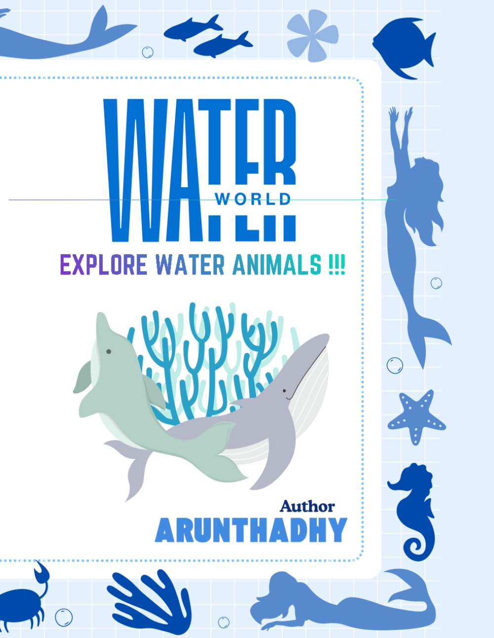 Underwater Animals Coloring Book for Kids: Fun & Easy Sea Creatures Coloring Pages for Little Hands and Curious Minds (Animal Kingdom)