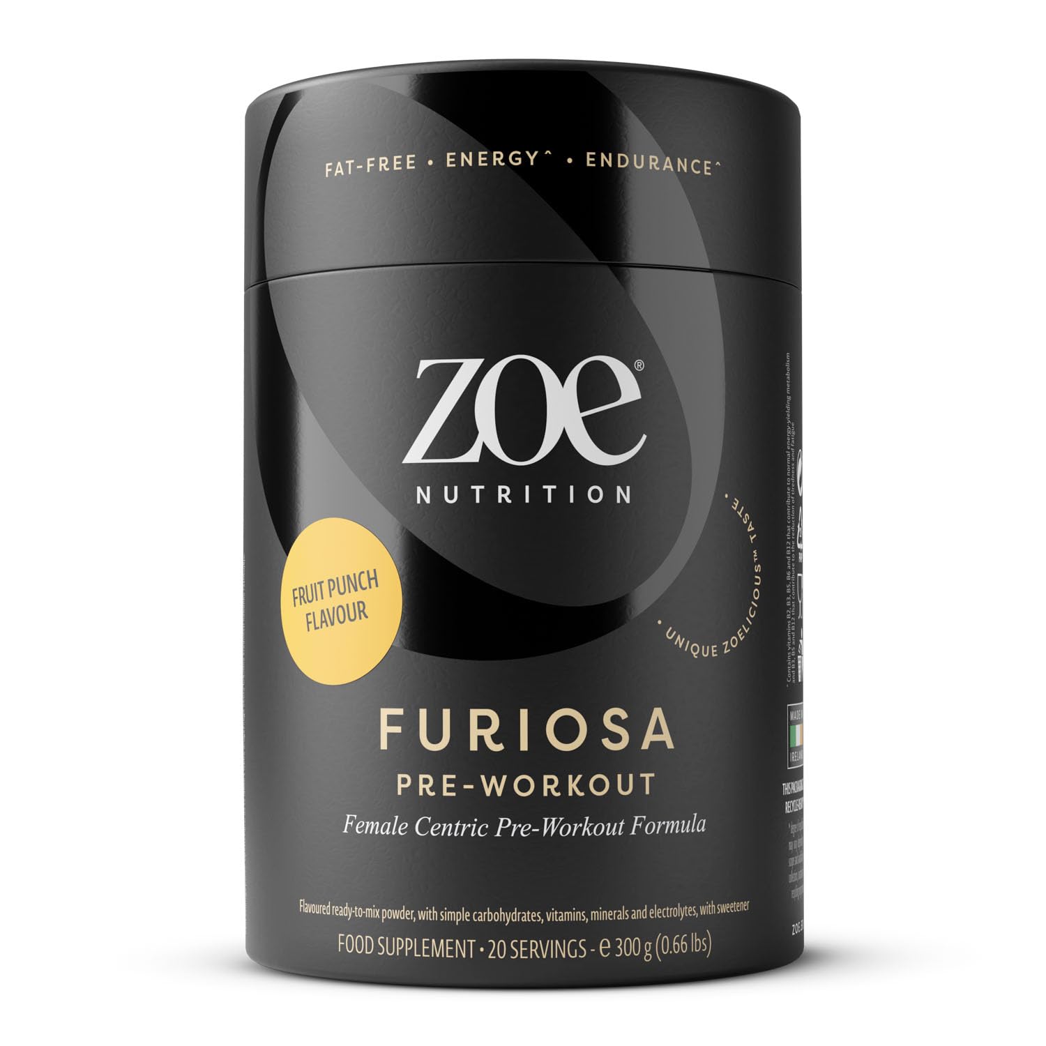 Furiosa Pre-Workout (300 g, Fruit Punch)