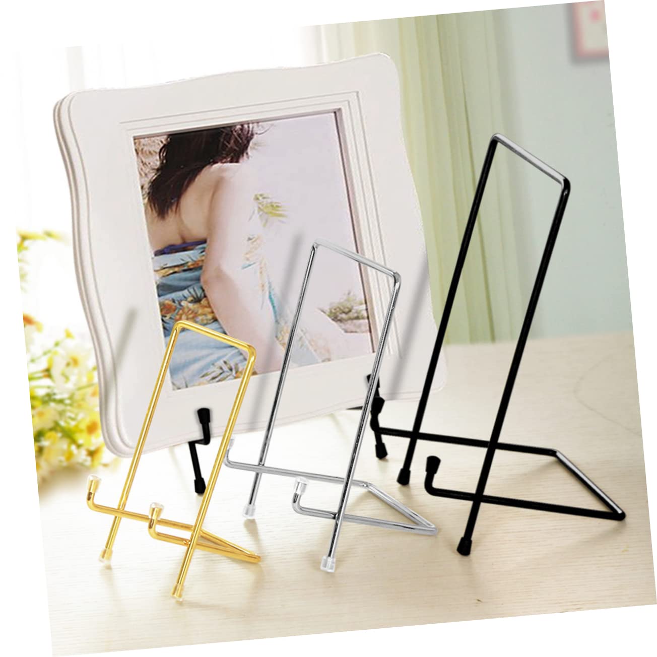 Amazon.co.jp: NUOBESTY イーゼル ディスプレイ スタンド メタル