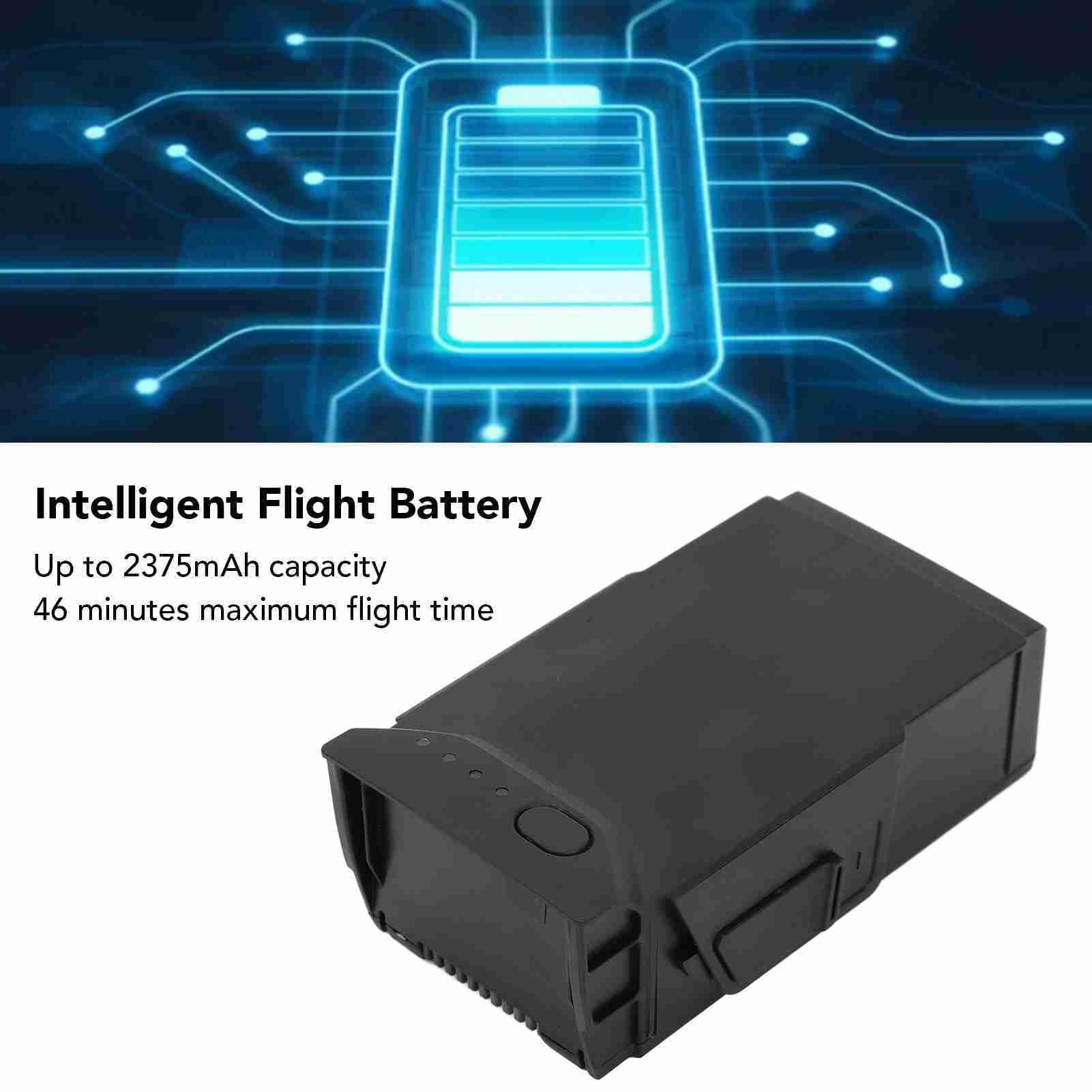 Cryfokt Batteria Intelligente 2375mAh per Air 1, Sostituzione Facile