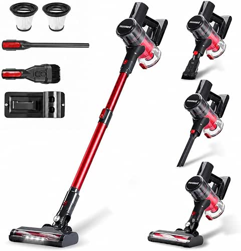 Aspirateur Balai sans Fil, 49 Min / Tube Télescopique /