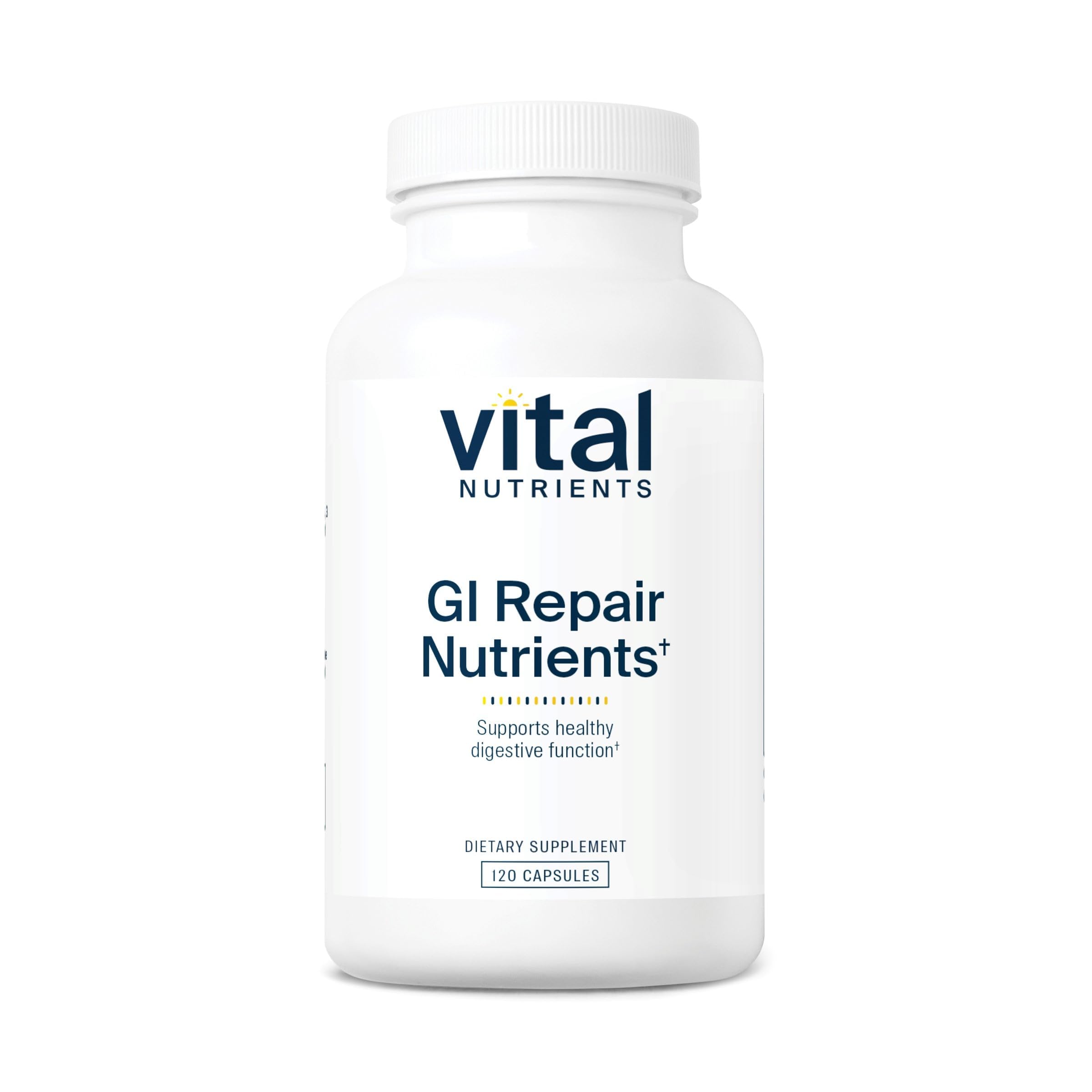 Vital Nutrients GI Repair Nutrients, 120 Capsules