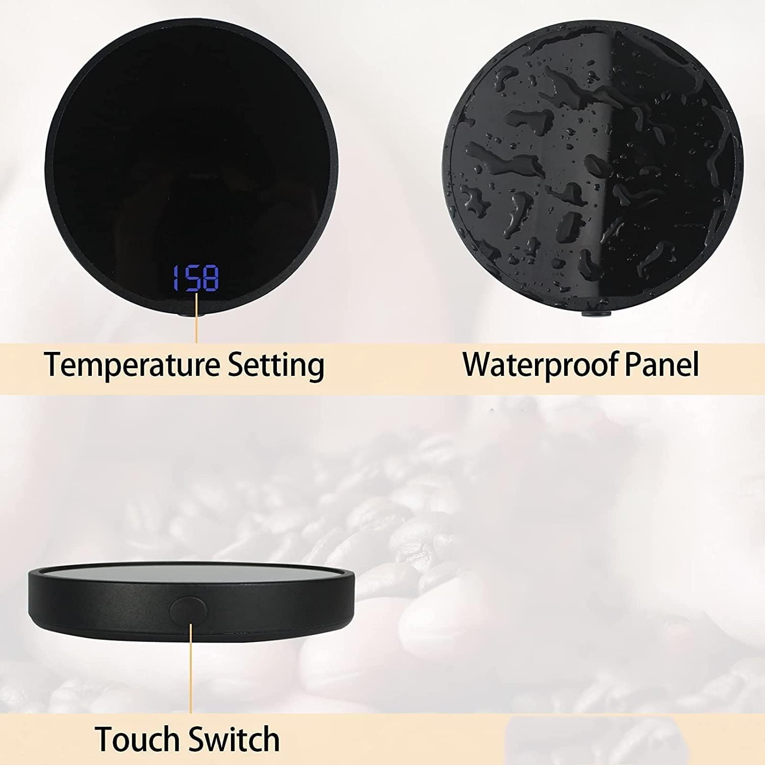 Stay Warm: The Smart Coffee Mug Warmer for Perfectly Heated Beverages!