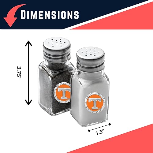Miniatura 9 de Heritage Pewter Missouri - Juego de 2 salero y pimentero  Vidrio de peltre elaborado por expertos