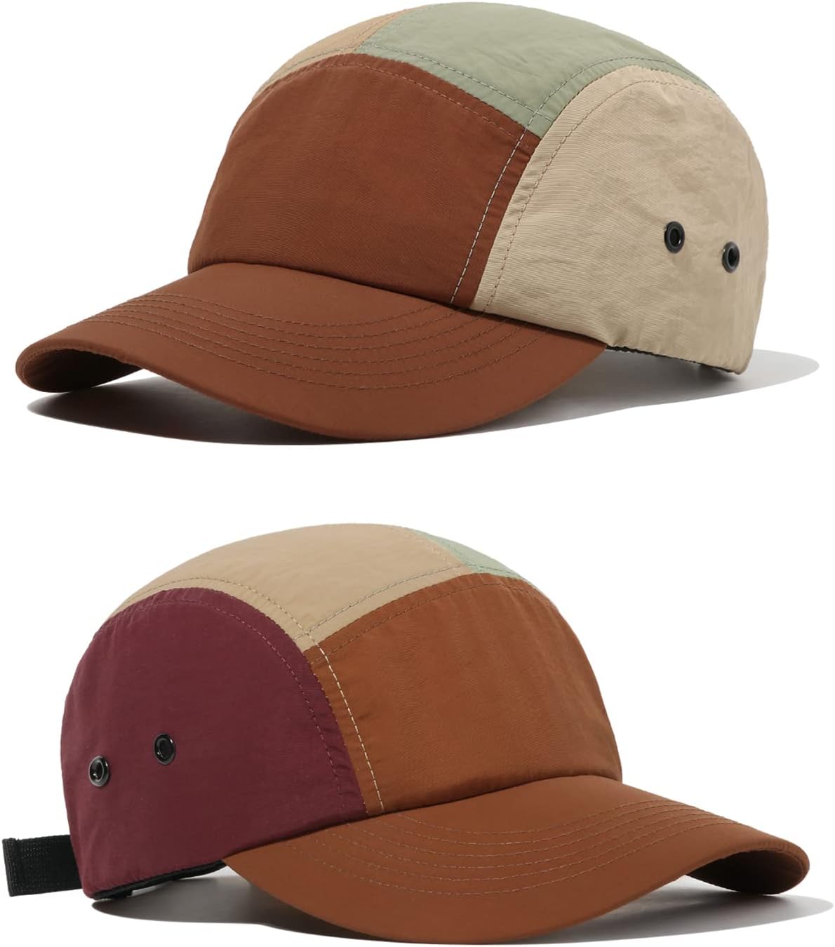 Clakllie Quick Dry 5 Panel Cap for Men Women Lightweight Baseball Cap Waterproof Hiking Cap UPF 50+ Outdoor Sports Cap - Image 5