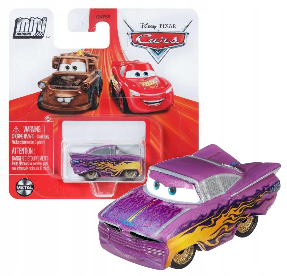 Mattel Disney Pixar Cars – Mini Racers – Coches de juguete (10 unidades)