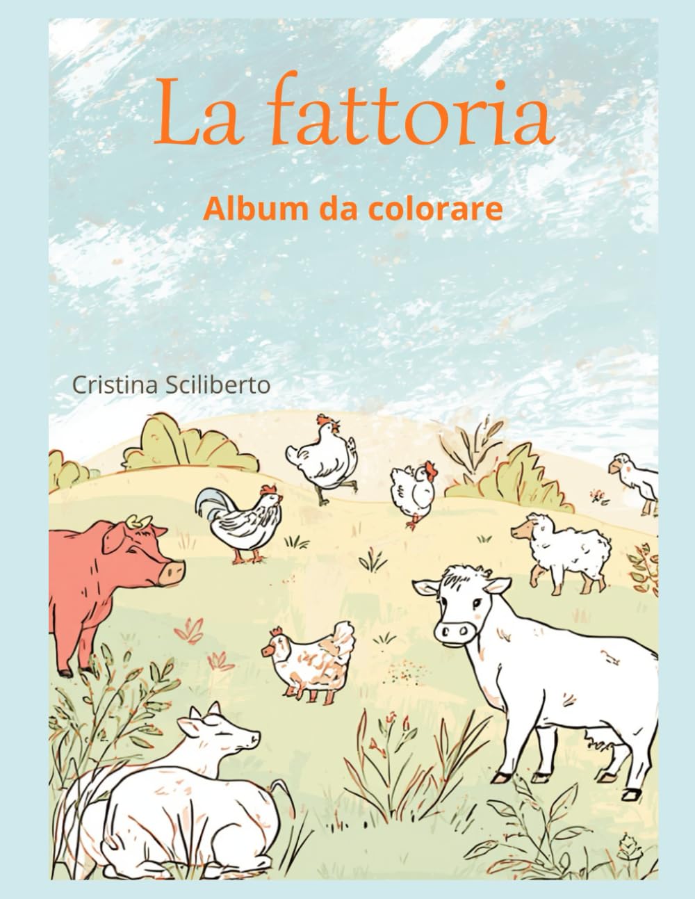La fattoria: Album da colorare
