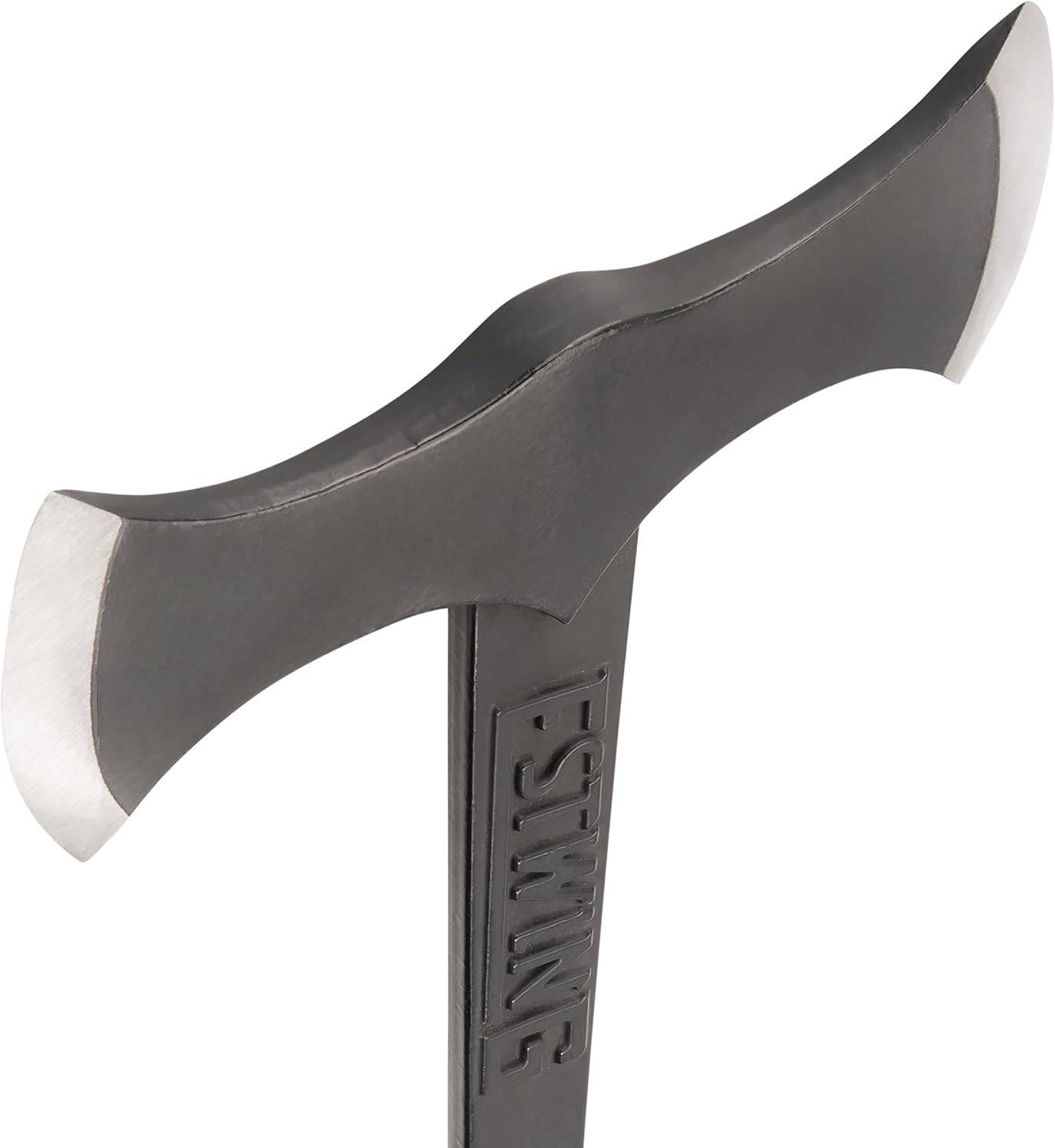 Estwing - Drake Off Road Tools Double Bit Axe - 38 oz Wood Spitting Tool with Forged Steel Construction & Shock Reduction Grip - EDBA Leather