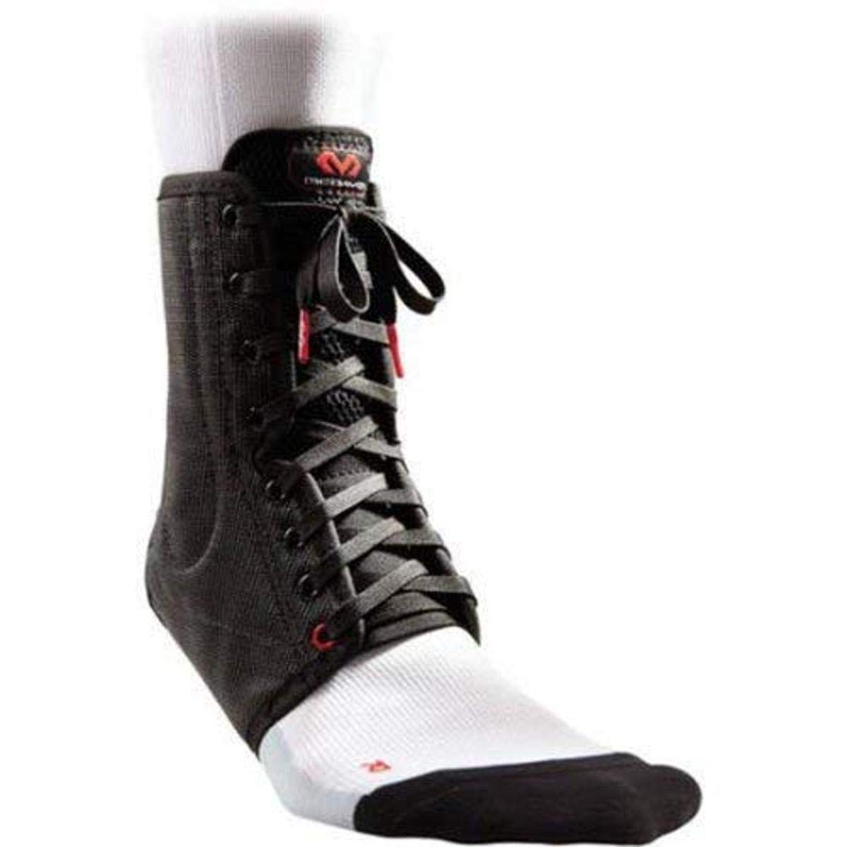 McDavid 15197 199 - Tobillera ligera con cordones, color negro