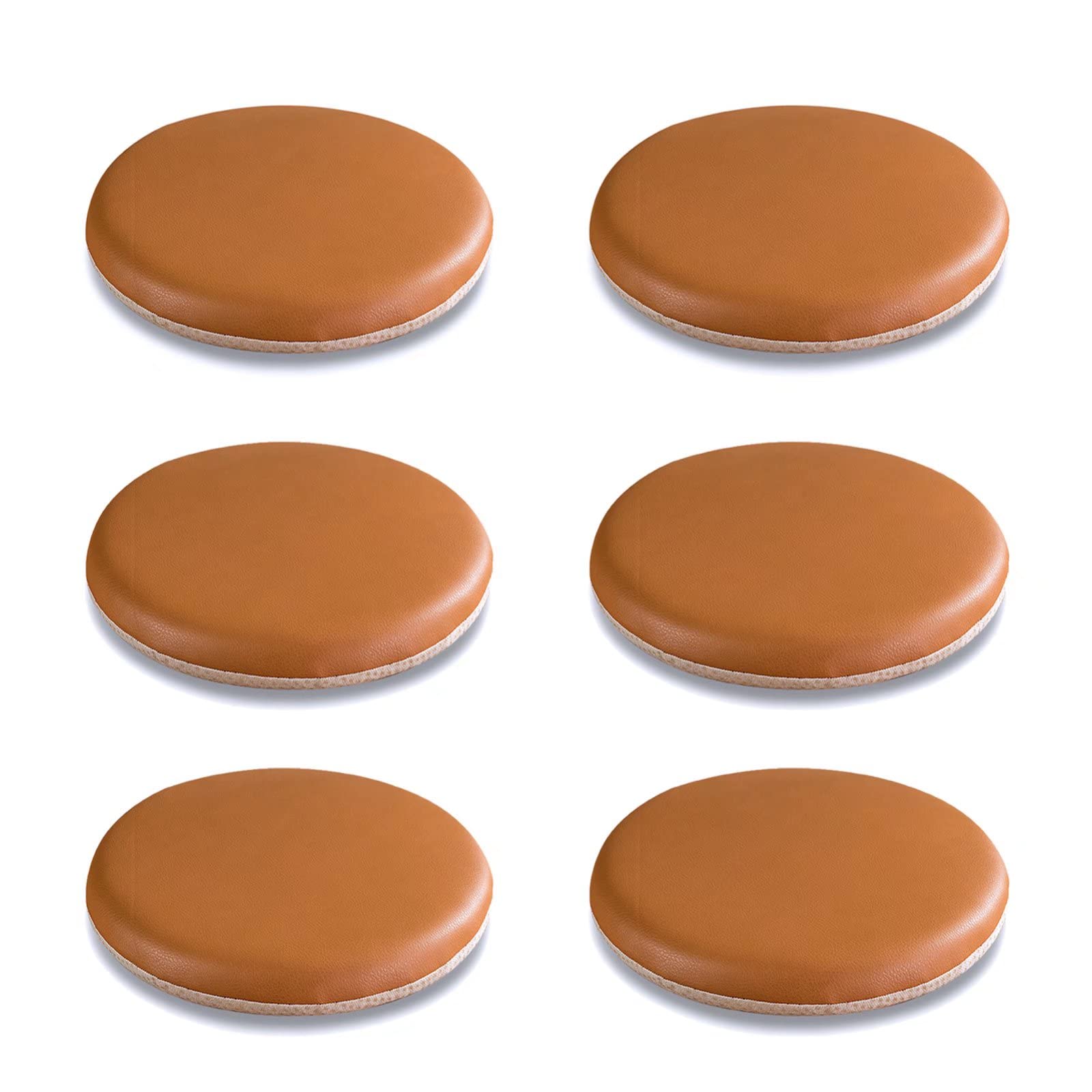 Coussin de chaise pour cuisine et jardin lot de 6 assises lavables