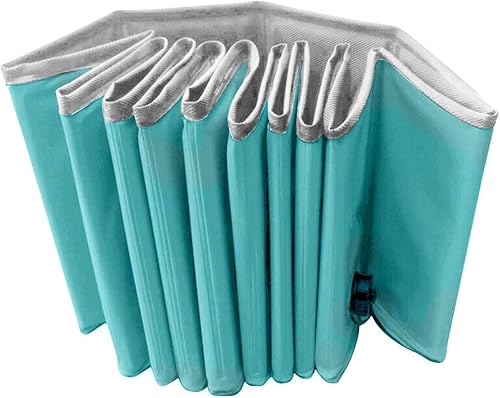 Miniatura 2 de Kundu Redondo (63 pulgadas de diámetro x 12 pulgadas de profundidad) de PVC resistente para mascotas y niños, piscina o bañera, portátil y plegable,