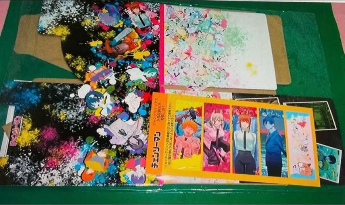 新品　チェンソーマン 漫画収納ボックス しおり付き Amazon.co.jp: チェンソーマン 漫画収納ボックス しおり付き