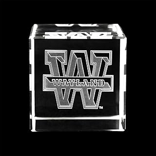 Optical Crystal Cube Officially Licensed Glass Cube Decoration with Laser-Engraved Logo | 60x60x60mm Home Office Decor & Paperweight