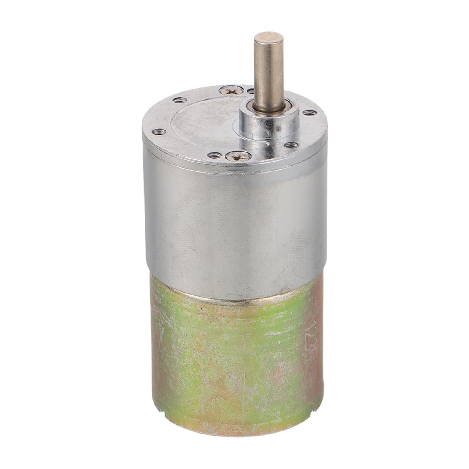 DECHOUS Moteur Électrique Dc 12v 10 Tours par Minute à Réducteur Compact à Arbre Excentrique, Motoréducteur à Couple Élevé pour Robotique, Contrôle Précis de Vitesse, Fonctionnement