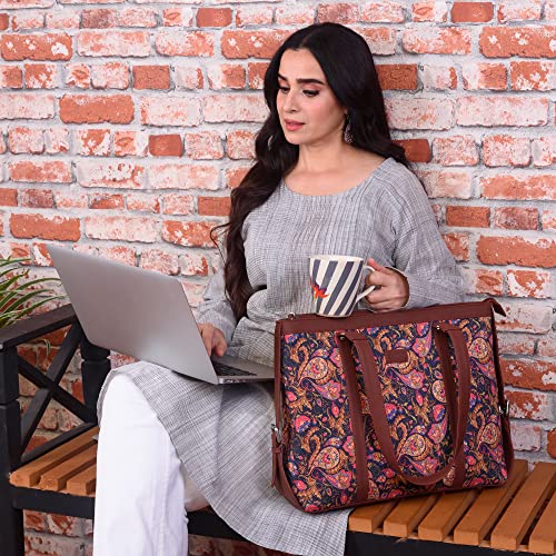 ZOUK Vegan Leather Women's Office Bag - Image 3