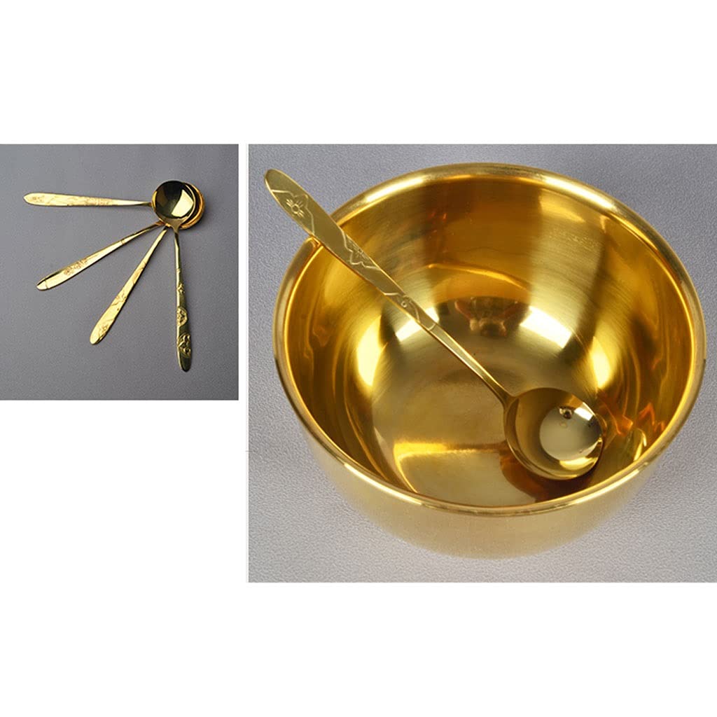 Cuillere a Cafe Cuillère d'agitation cuillère cuillère cuillère cuillère cuillère de cuillère à la cuillère à la cuillère adaptée à la Maison Bureau extérieur Louche Cuisine(D)
