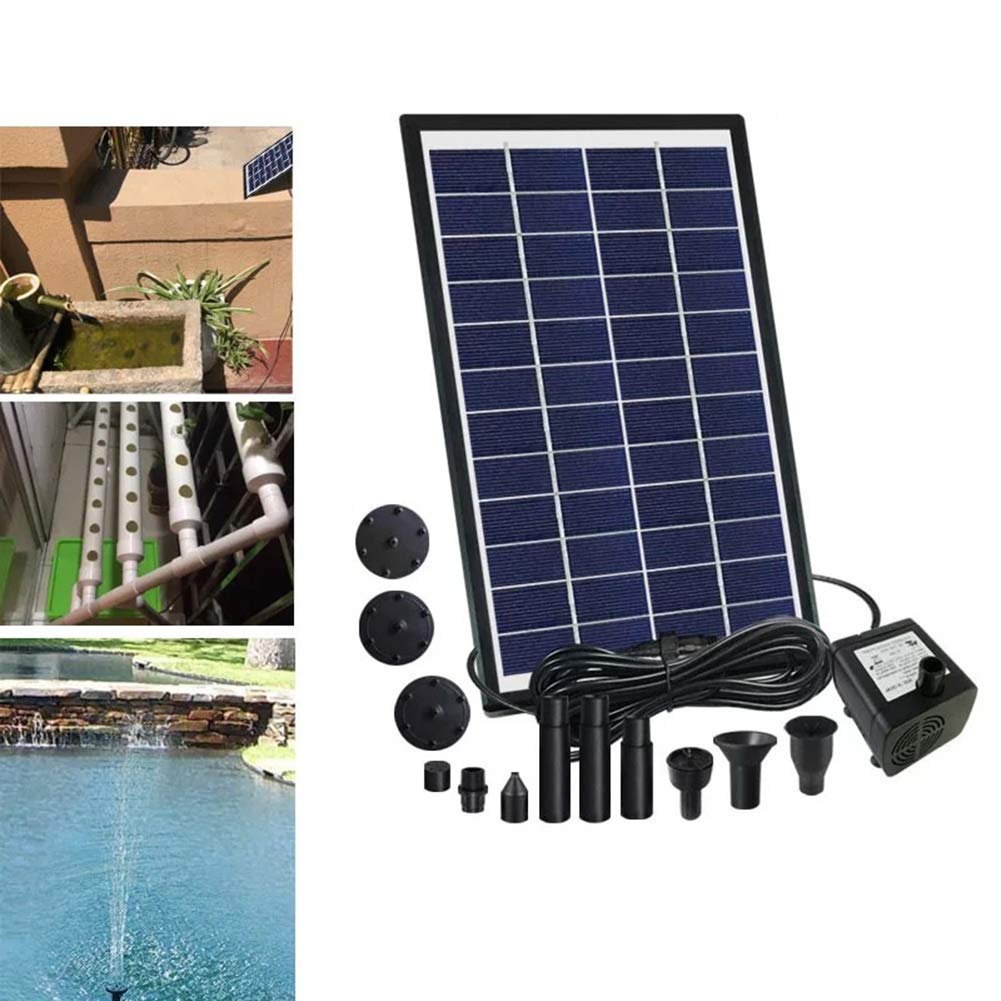 Buy Solar Pump Bird Bath Fountain, 6W Solar Panel Water Features
