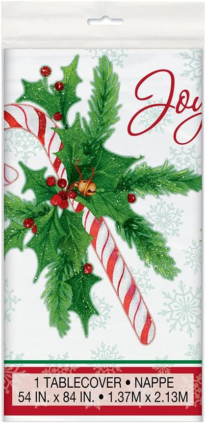 Candy Cane Holiday Cellophane Bags, 20ct : Health & Household