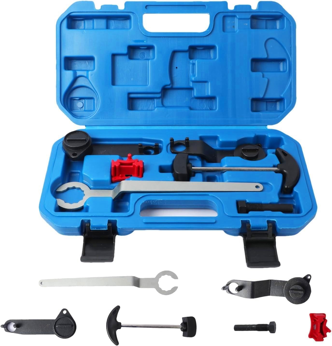 MOTOCOCHE 6PCS Timing Belt Tool Kit Engine Camshaft Tool Set Alignment Locking Compatible with Volkswagen, Audi, Seat, Skoda for VAG EA211 1.0L 1.2L 1.4L 1.6L FSI TSI TFSI Engines