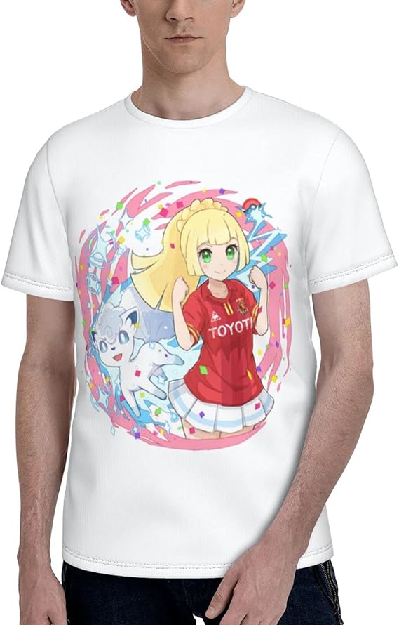 Amazon Co Jp 半袖 Tシャツ リーリエ2 3dプリント おもしろtシャツトップス 個性的 夏服 おしゃれ 柔らかい 上着 抗菌防臭 吸汗速乾 男女兼用 丸首半袖 ファッション