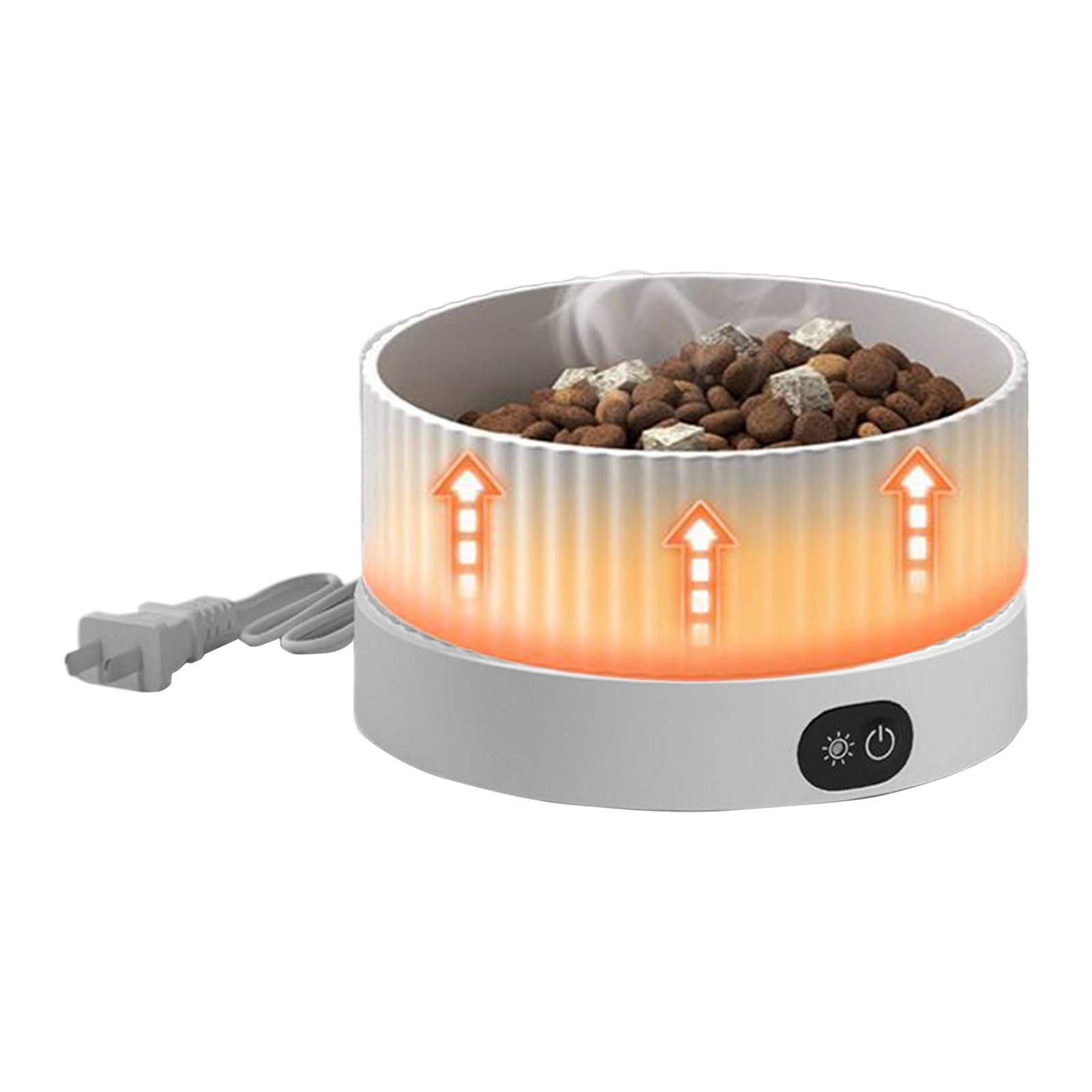 Gamelle chauffante chats intérieur extérieur et distributeur boisson chiot