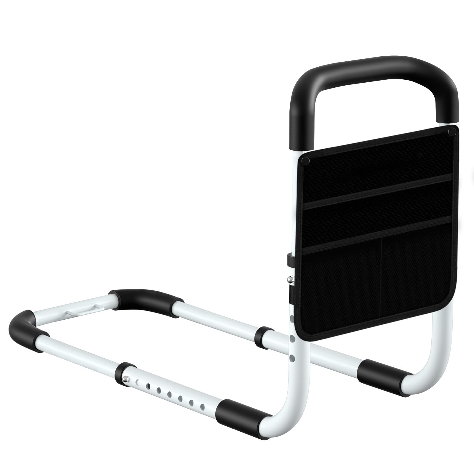 Bed Rail - Bed Rails for Elderly Adults - Medical Bed Support Bar Mobility Assistant with Free Storage Bag and Fixing Strap, Fit King, Queen, Full, Twin