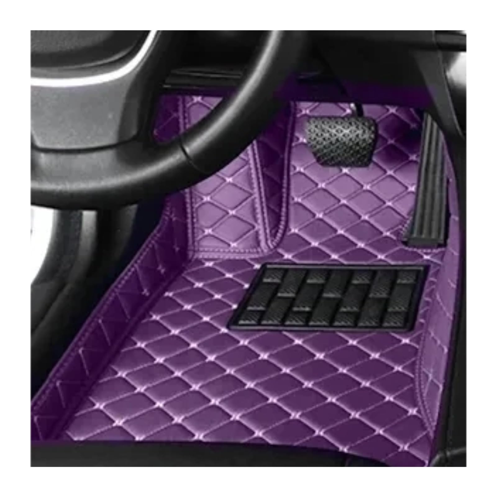 Fußmatten Für X5 E70 Für MK2 2008-2013 Matte Set Auto Schützen Teppich Innen Fußmatten Teile Accessori teppichAuto(Dark red)
