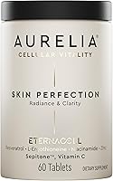 Vista 7 de AURELIA Collagen Revive Suplemento celular avanzado antienvejecimiento Ayuda a reducir las líneas finas y arrugas con zinc, resveratrol