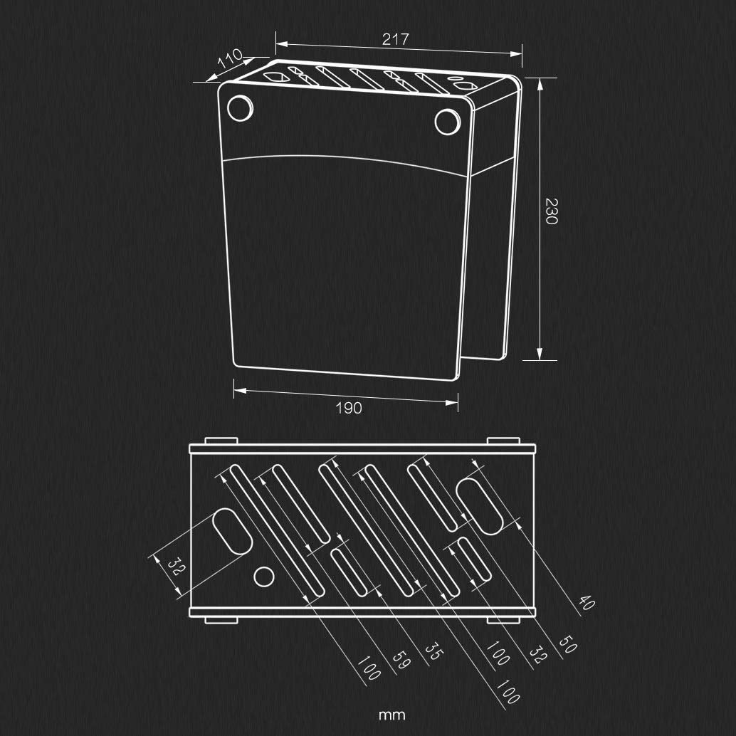 Nan Rack Tool Storage Holder Glass Kitchen Storage Rack Tempered Glass Kitchen Rack