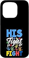 Vista 20 de His Fight is My Fight Autism Awareness Case for iPhone Air