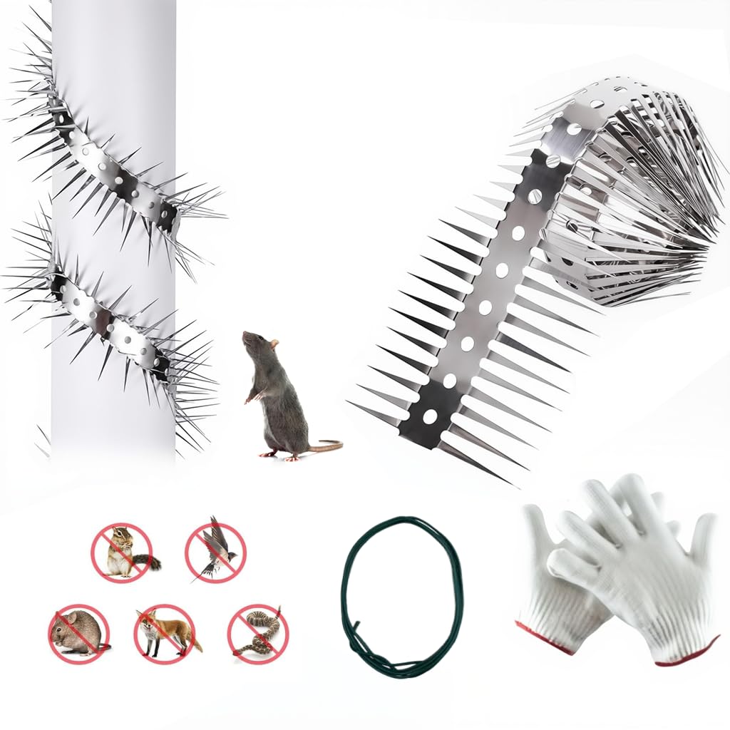 HASTHIP® Anti-Rat and Anti-Bird Climbing Spikes