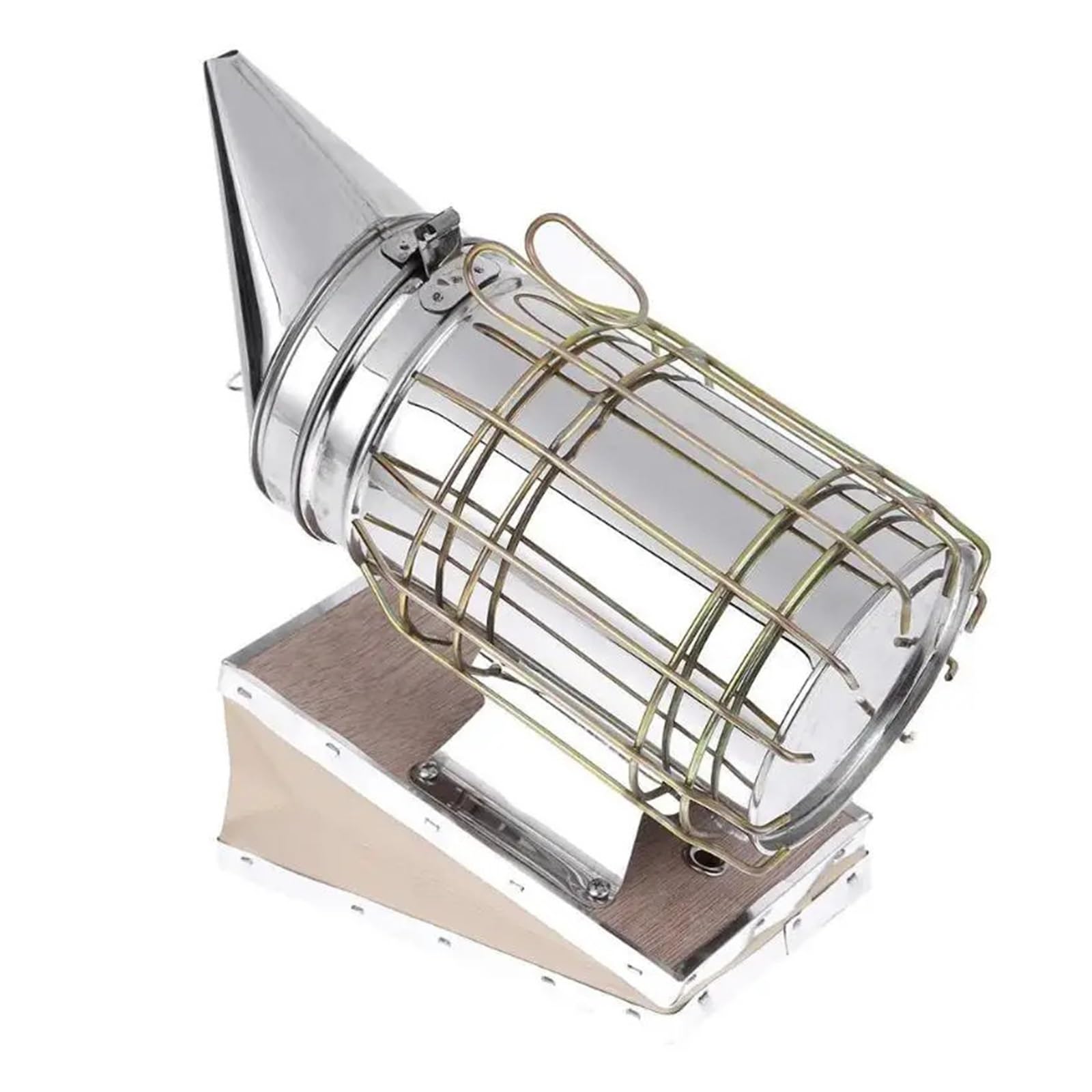 Imker-Räucherwerkzeug, extra großer Edelstahl, 31 cm Höhe, langlebige Imkerausrüstung für sicheren Umgang mit Bienen, ideal für Imker und Honigernte
