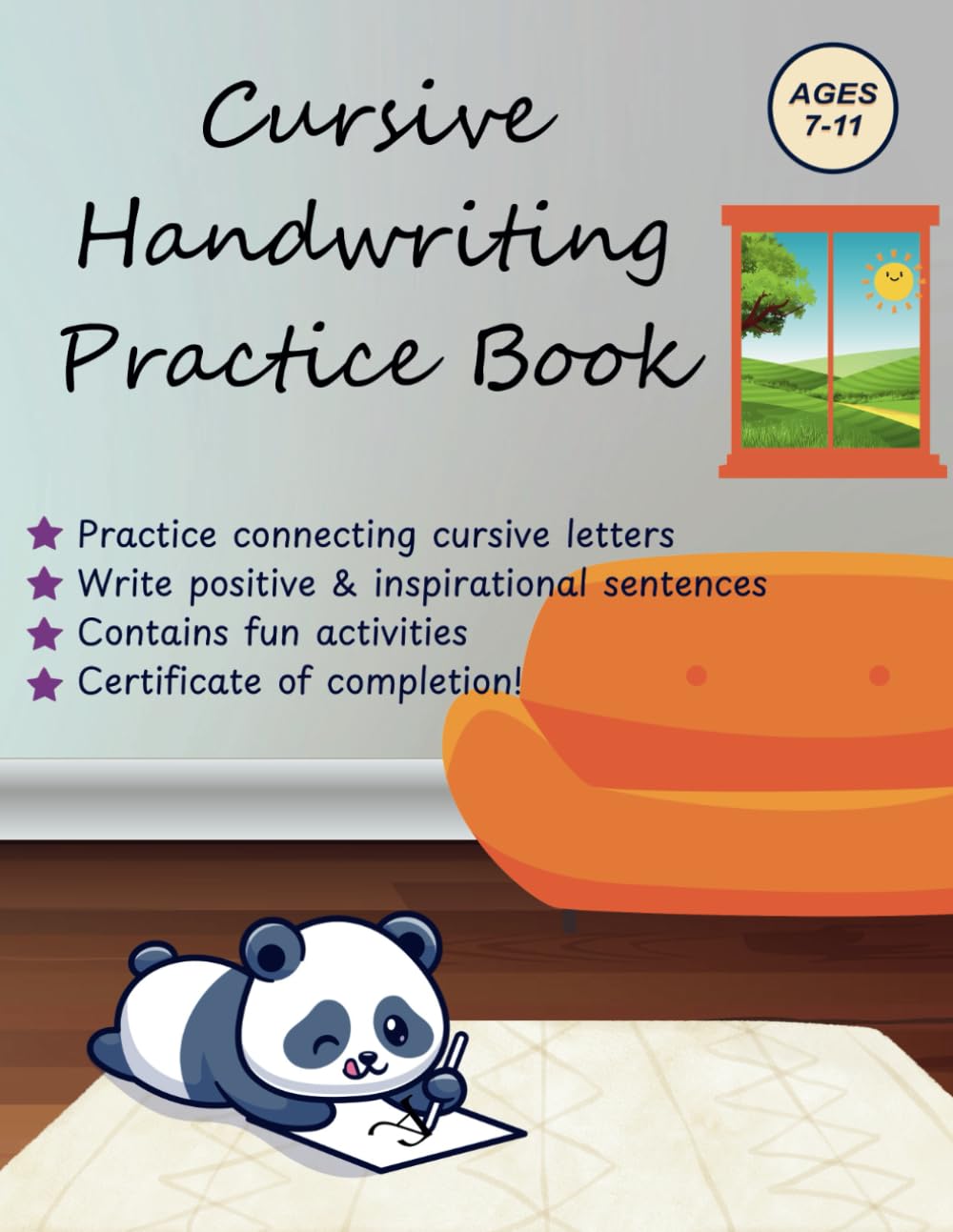 Cursive Handwriting Practice Book